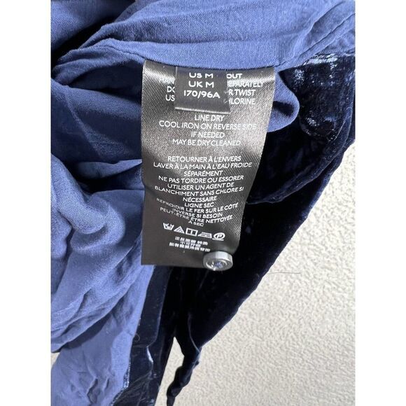 Anthropologie Velvet Purple Midi Dress Size Medium - Picture 12 of 12